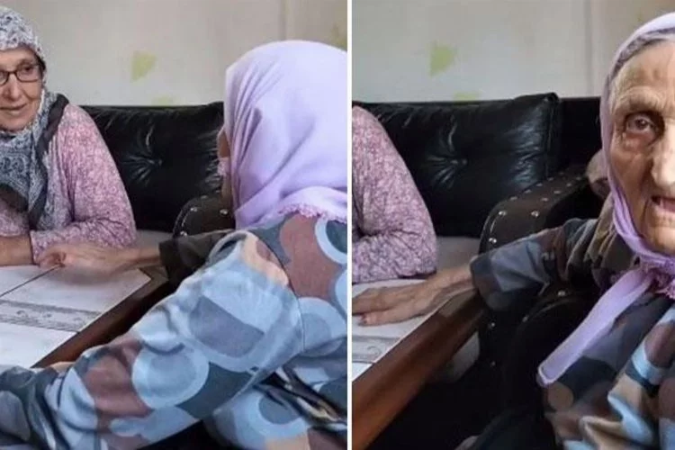 100 yaşındaki teyze, kızının yaşını duyunca kulaklarına inanamadı!