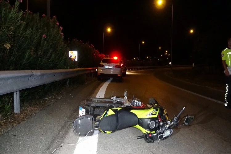 Motosiklet kazasında 1 kişi öldü