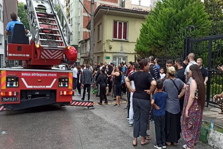 Bursa’da korku dolu anlar: Bomba gibi patladı