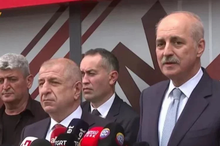 AK Parti'den Zafer Partisi'ne ziyaret: Numan Kurtulmuş ve Ümit Özdağ'dan açıklama