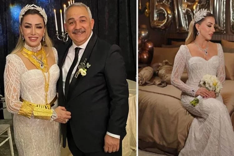 AK Partili İl Başkanı görkemli düğünle yeniden evlendi! Aradaki yaş farkı dikkat çekti...