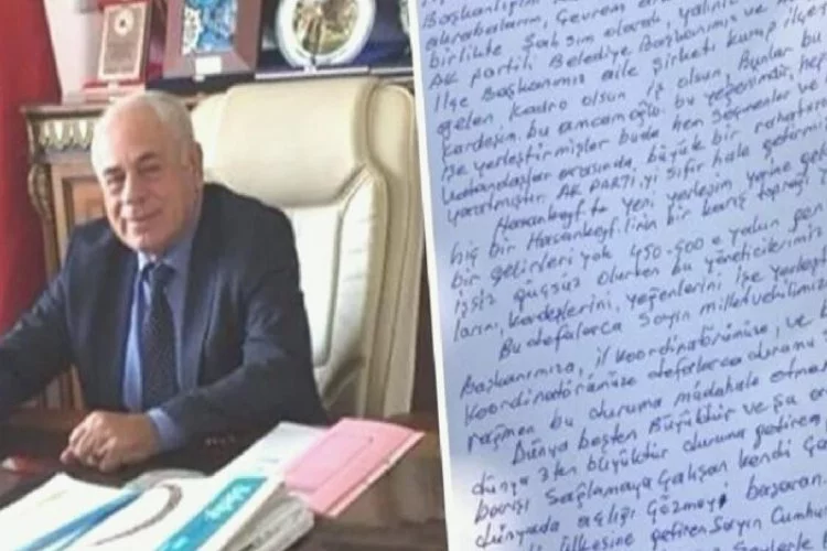 AK Partili isim, zehir zemberek mektup yazarak istifa etti!