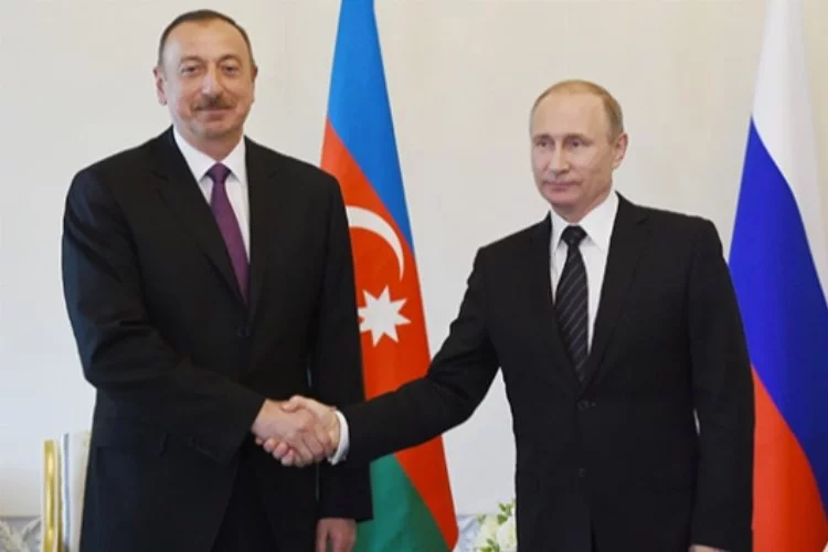 Aliyev'den Putin’e seçim tebriği