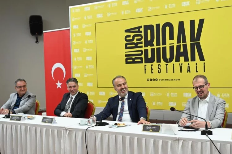 Bursa'da bıçak meraklıları bu festivalde buluşuyor