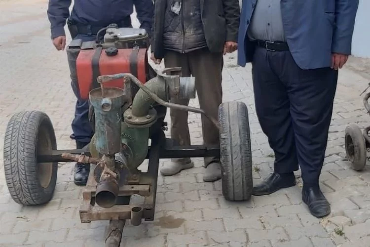 Bursa'da çiftçinin malına göz koyan hırsızlar yakalandı!