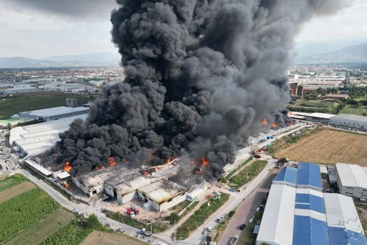 Bursa'da fabrikaları küle çeviren dev yangının çıkış sebebi belli oldu!