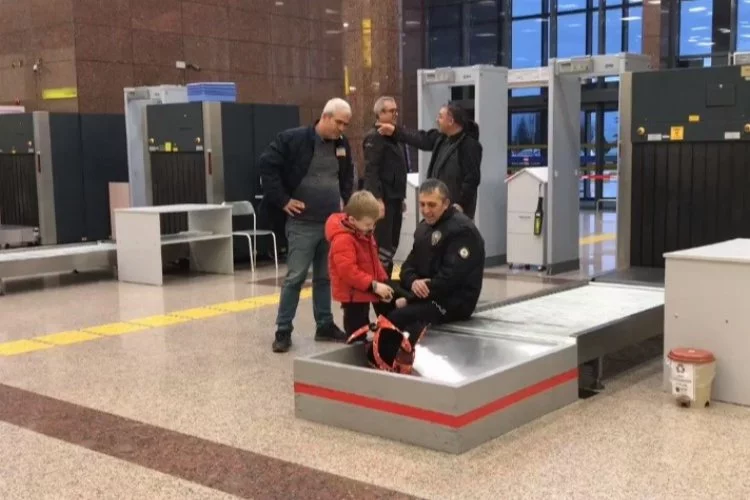 Bursa'da havaalanında ekipler alarma geçti! Gerçek sonradan ortaya çıktı...
