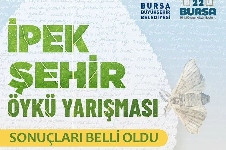 Bursa'da İpek Şehir Öykü Yarışması'nın kazananları belli oldu