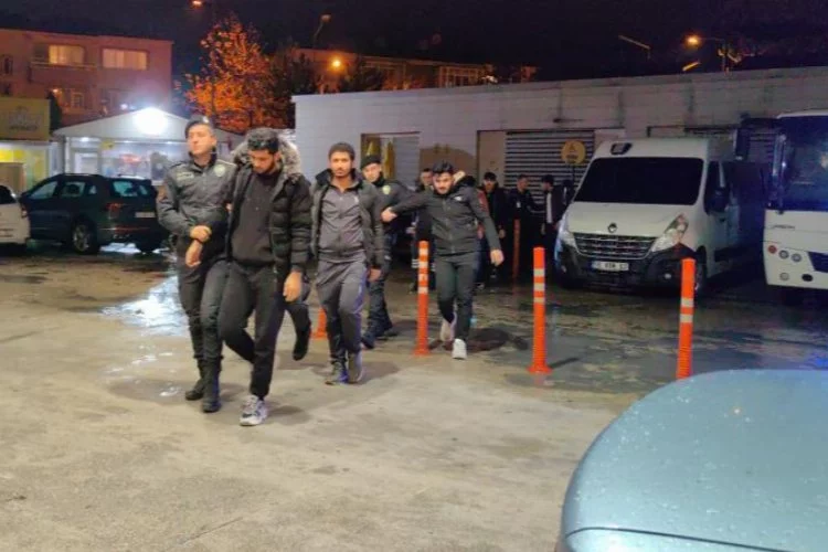 Bursa'da kaçak Suriyeli operasyonu! Çok sayıda gözaltı var...