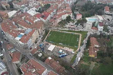 Bursa'da Osmanlı askerlerinin talimhane olarak kullandığı alan spor parkı oldu!