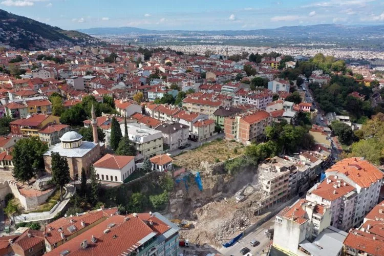 Bursa'nın en eski 5 mahallesinin yer aldığı bölgede tarihi dönüşüm!