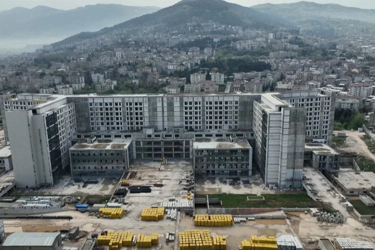 Çok az kaldı! Bursa'nın yeni devlet hastanesinin açılacağı tarih belli oldu!
