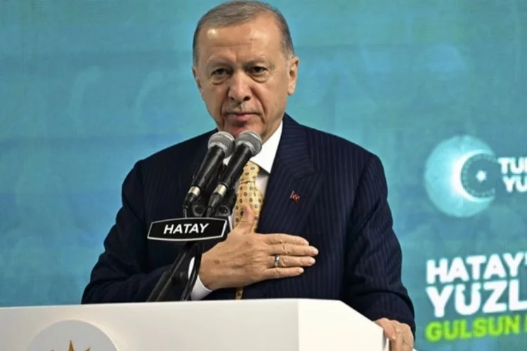 Cumhurbaşkanı Erdoğan, tartışma başlatan 'Hatay' çıkışına açıklık getirdi!