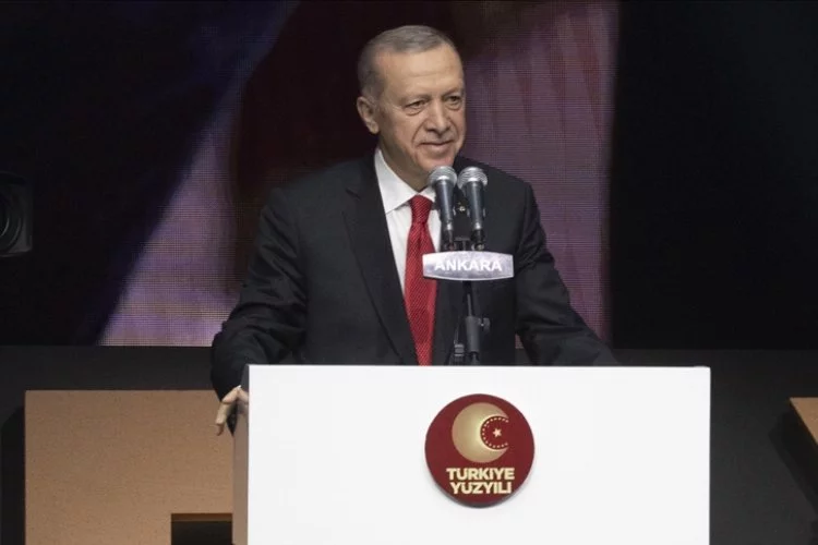 Cumhurbaşkanı Erdoğan Türkiye Yüzyılı vizyonunun ilk hedefini açıkladı!