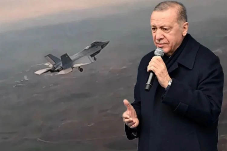 Erdoğan'dan Kaan açıklaması: 'Hazımsızlara rağmen uçağımız göklerle buluştu...'