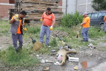 İnegöl Belediyesi Dünya Çevre Günü’nü temizlikle kutladı