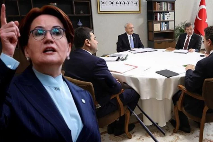 İYİ Parti Genel Başkanı Meral Akşener masaya geri döndü!