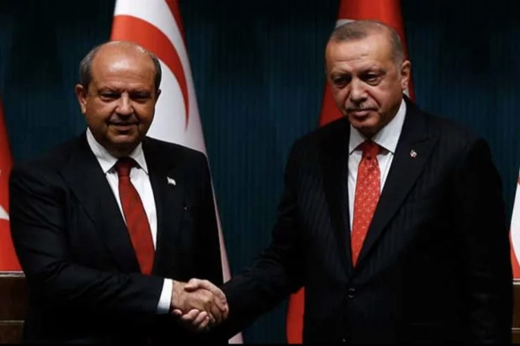 KKTC Cumhurbaşkanı Tatar’dan Cumhurbaşkanı Erdoğan’a seçim tebriki