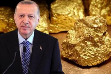 Madenin açılışını Cumhurbaşkanı Erdoğan yaptı! İlçede yıllık 2,5 ton altın üretilecek...