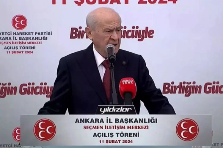 MHP lideri Bahçeli: 'CHP ile DEM'in ayrı aday çıkarması sinsi bir oyun'