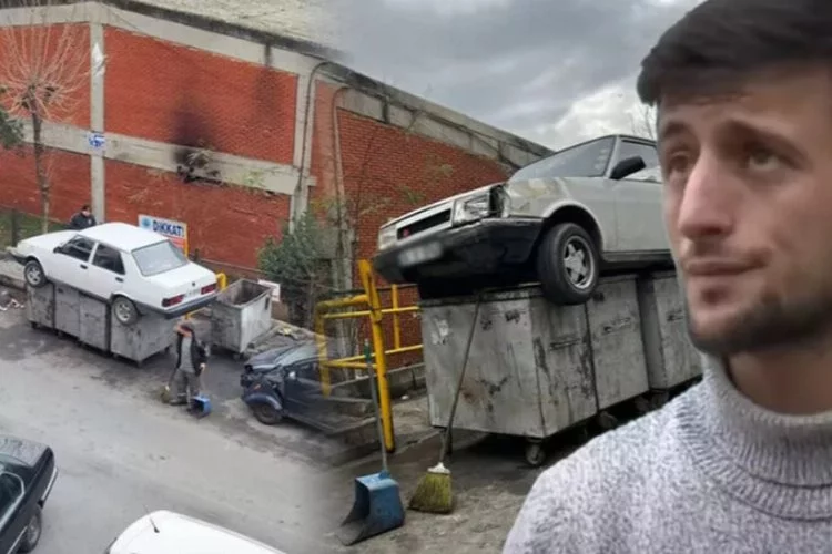 Olay Türkiye'nin gündemine oturdu! Çöpe atılan araç sahibi: 'Beynimden vurulmuşa döndüm...'