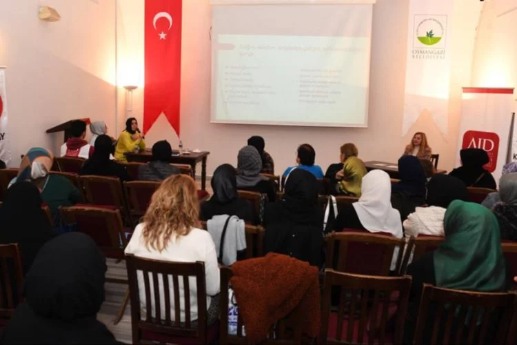 Osmangazi’de vatandaşlara sağlık okur yazarlığı eğitimleri