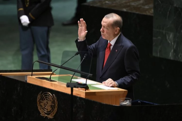 Cumhurbaşkanı Erdoğan'ın 'Azerbaycan ve Kıbrıs' çıkışı, BM'ye damga vurdu!