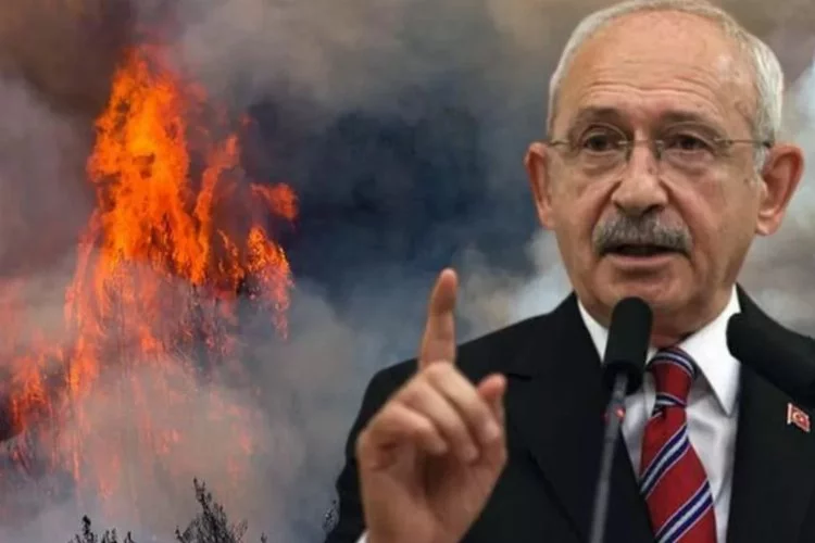 Yangın bölgesine gitmek isteyen Kılıçdaroğlu'nun uçağına iniş izni verilmedi